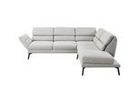 Dieter Knoll Ecksofa , Hellgrau , Textil , Ottomane rechts, L-Form , 253-363x212-253 cm , Goldenes M, Dgm , Typenauswahl, Fußauswahl, Stoffauswahl, seitenverkehrt erhältlich , Wohnzimmer, Sofas & Couches, Wohnlandschaften, Ecksofas