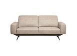 Novel 3-Sitzer-Sofa , Sandfarben , Textil , 205x76-97x102 cm , Typenauswahl, Fußauswahl, Lederauswahl, Stoffauswahl, Hocker erhältlich, Rücken echt , Wohnzimmer, Sofas & Couches, Sofas, Textilsofas