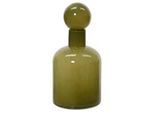 Xxxl Vase , Grün , Glas , 15.00x30.00x15.00 cm , zum Stellen , Dekoration, Vasen, Glasvasen