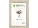 Bilderrahmen , Weiß , Holz , rechteckig , 32.6x26.6 cm , Bilder & Rahmen, Bilderrahmen, Bilder - & Fotorahmen