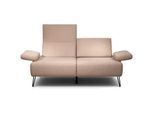 Sensoo 2-Sitzer-Sofa , Rosa , Textil , 164-194x85x86-94 cm , Stoffauswahl, Armteil links, Armteil rechts , Wohnzimmer, Sofas & Couches, Sofas, Textilsofas