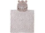 Patinio Poncho , Braun , Textil , Giraffe , unisex , Oeko-Tex® Standard 100, Made in Turkey , Kurzarm , Schlafen, Babytextil-Kollektionen