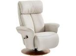 Himolla Relaxsessel , Creme, Nussbaumfarben , Leder , Echtleder , Longlife-Leder , Nussbaum , 82x107x88 cm , Goldenes M, Made in Germany , Lederauswahl, Stoffauswahl, Relaxfunktion, Netzbetrieb , Wohnzimmer, Sessel, Ledersessel