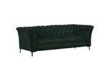 Landscape Chesterfield-Sofa , Grün , Textil , Uni , 220x80x100 cm , Typenauswahl, Stoffauswahl, Rücken echt , Wohnzimmer, Sofas & Couches, Sofas, Textilsofas