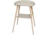Bebe Jou Badewannenständer , Taupe , Holz , Buche , 60x83.4x49.8 cm , Made in Eu , Pflegen, Baden, Babybadewannen