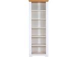 Livetastic Regal , Weiß, Eichefarben , Holz , Kiefer , massiv , 5 Fächer , 68x193x41 cm , Holzmöbel, Holzregale, Bücherregale Holz