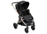 Chicco Kinderwagen , Schwarz , Textil , 60x95x106 cm , Feststellbremse, Federung, Verdeckung abnehmbar, 5-Punkte-Gurt , Baby On Tour, Kinderwagen, Kombikinderwagen