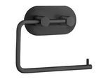 Xxxl Toilettenpapierhalter , Schwarz , Metall , 13.4x10.7x3 cm , Badezimmer, Wc Ausstattung, Toilettenpapierhalter