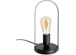 Näve Tischleuchte , Schwarz , Metall , 28.5 cm , Lampen & Leuchten, Innenbeleuchtung, Tischlampen, Tischlampen