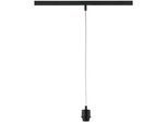 Fischer & Honsel Schienensystem-Hängeleuchte , Schwarz , Metall , 210 cm , Lampen & Leuchten, Innenbeleuchtung, Schienensysteme