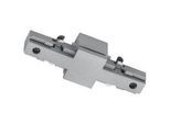 Trio Leuchten Schienensystem-Verbinder , Titanfarben , Kunststoff , 2x3x9.6 cm , Lampen & Leuchten, Innenbeleuchtung, Schienensysteme