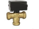 LK Armatur | LK 525 3W Set | 8 Kvs | inkl. Motor 230VAC | KLV 28 mm