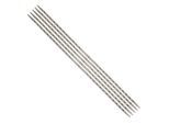 addi Strumpfstricknadeln "Novel", quadratisch, Messing, 20 cm