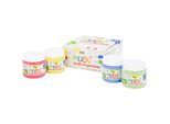 Mucki Stoff-Fingerfarben, 4x 150 ml