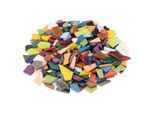 Fantasy Glas-Mosaik, polygonal, bunt, 10–20 mm, 500 g