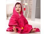 buttinette Frottier-Poncho, pink, 55 x 71 cm