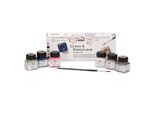 C. Kreul Glas- und Porzellanmalfarben "Chalky", 6x 20 ml und Pinsel