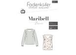 Fadenkäfer Schnitt "Bluse Maribell" für Damen