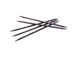 KnitPro Strumpfstricknadeln "Cubics", quadratisch, Birkenholz, 15 cm