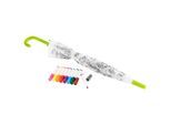 Regenschirm zum Bemalen "Dschungel" inkl. 9 Farben