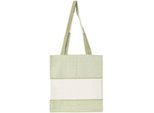 Baumwolltasche mit Aidafeld, lindgrün