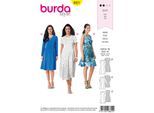 burda Schnitt 6821 "Kleid mit weitem Rock"