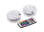 LED Maxi-Lichter mit Farbwechsel, 2 Stück