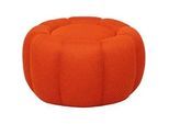 Hocker Flower in Meshstoff Orange