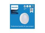Philips Projectline Round outdoor wall light 4000 K 1400 lm white