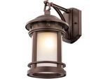 Wandleuchte Salamanca Braun max. 60 Watt Wandlampe