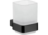 Glashalter emco loft, Glasteil satiniert, schwarz - 052013300