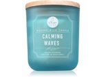 DW Home Signature Calming Waves geurkaars met een houten lont 326 g