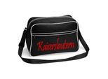 multifanshop Retrotasche - Kaiserslautern - Schriftzug - Druck rot - Tasche