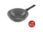 ZWILLING Terreno Plus Wok, 28 cm, Aluminium, Titanverstärkte keramische Antihaftbeschichtung