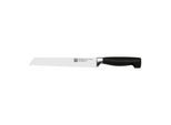 ZWILLING **** VIER STERNE Brotmesser 20 cm, Wellenschliff