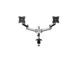 Desire2 Monitor Arm Duo Aluminium Gas