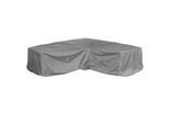 Premium Loungegruppen L-Form asymmetrisch