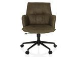 hjh LIVING Home Office Bürostuhl SOLAO LIFE Stoff mit Armlehnen