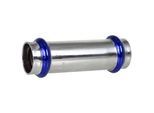 Press-Schiebemuffe - 22 mm - Edelstahlrohre - DVGW-zertifiziert - für V-Kontur