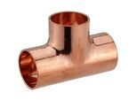 Kupfer-Löt-T-Stück - 18 x 18 x 18 mm - mit DVGW-Zulassung
