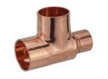 Kupfer-Löt-T-Stück - 28 x 22 x 22 mm - mit DVGW-Zulassung