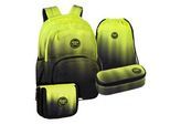 CoolPack Pick 17" 4tlg.Set Rucksack Gradient Lemon