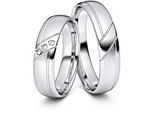 Partnerringe / Freundschaftsringe Bremerhaven 925er Silber - 5561
