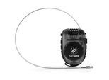 pacsafe Retractasafe 250 4-Dial Retractable Cable Lock Smoke