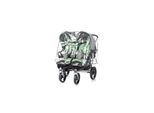Chipolino Universal Regenschutz Zwillings-Kinderwagen, Doppelsitzer Regenhaube