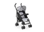 Moni Kinderwagen, Buggy Jerry, Sonnendach, schwenkbare Vorderräder, EVA-Räder grau schwarz