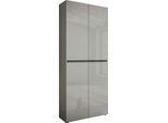 INOSIGN Schuhschrank »Mister«, Breite 80 cm, Höhe 200 cm, wendbare Blende