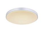 LED-Deckenleuchte Sonny in Silberfarben max. 18 Watt Deckenlampe