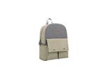 Kikkaboo Wickeltasche Nia Rucksack, Reißverschlussöffnung, verschiedene Fächer beige