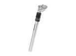 ZOOM gefederte Alu Sattelstütze silber bis 180KG 350mm Vorspannung einstellbar Ø 28,8mm